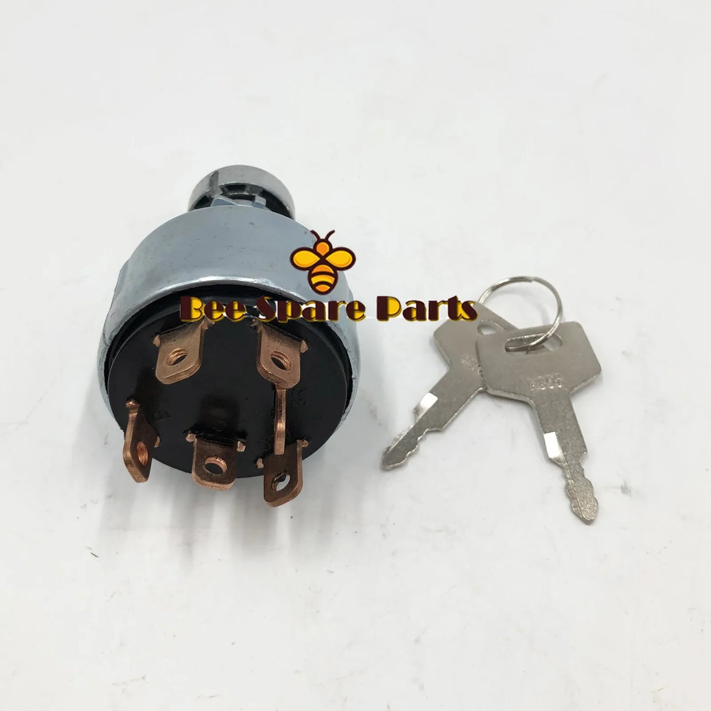 Ignition Switch 1700100023 1700100052 Fit For Takeuchi Excavator TB TL Series TL130, TL150, TB125, TB135, TB145, TB175, TB228, TB235, TB250-Replacement Aftermarket Parts