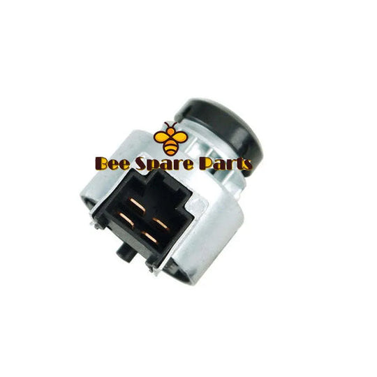 Ignition Switch 6C040-55452 6C040-55450 15248-63590 Fit For Kubota Tractor B1700HSD B2100HSD B2320DT B2320DTN B2320DTWO B2320HSD(With 2 Keys)-Replacement Aftermarket Parts