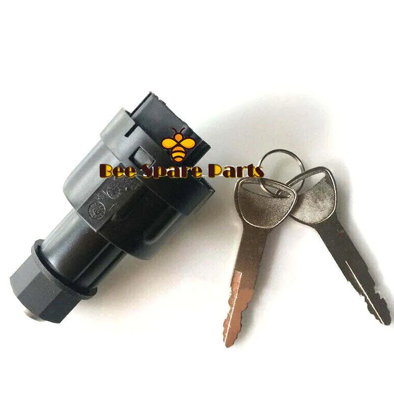 Ignition switch electric door lock 57590-23333-71 for Toyota forklift 4P-Ignition Switch-BeeSpareParts