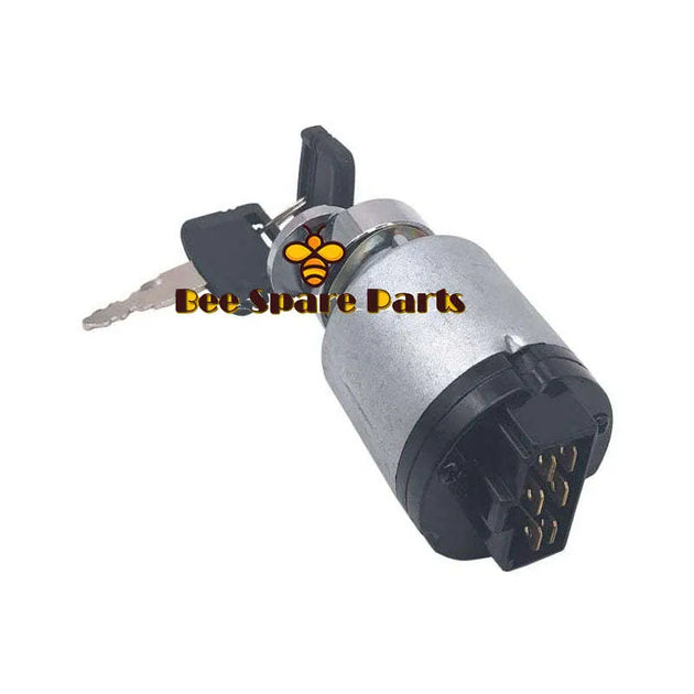 Ignition Switch with 2 keys 4448303 for Hitachi EX200-2 EX200-3 EX200-5 Excavator-Replacement Aftermarket Parts