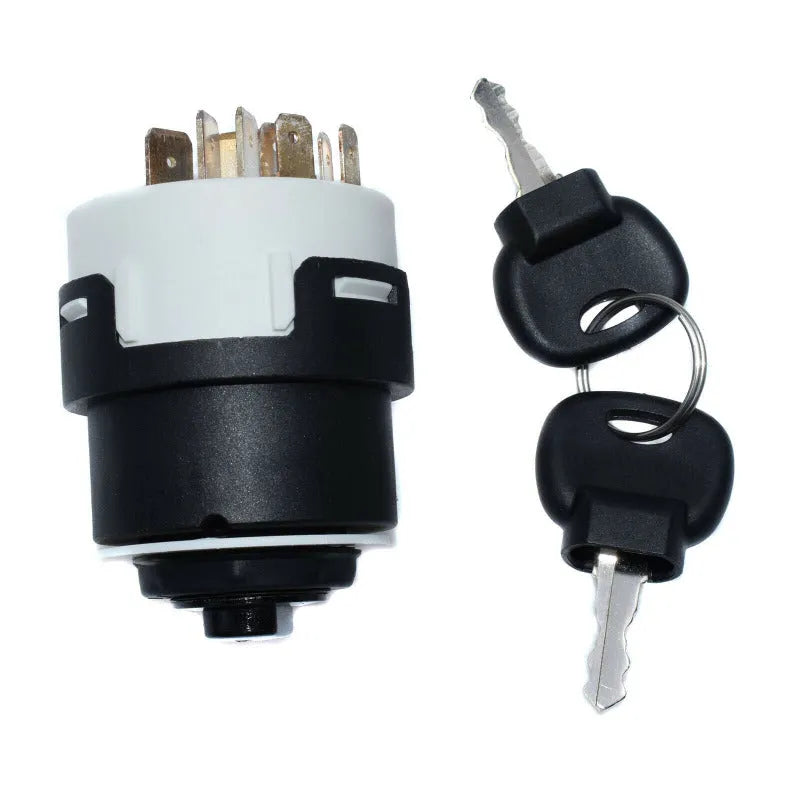 Ignition Switch With 2 Keys 85804674 for New Holland LB110 LB115 LB60 LB75 LB75.B LB90 LB95 LV60 LV80 U80 U80B-BeeSpareParts