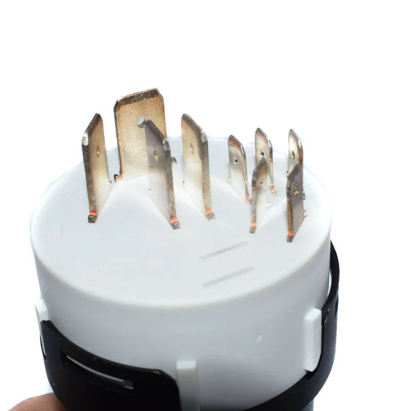 Ignition Switch With 2 Keys 85804674 for New Holland LB110 LB115 LB60 LB75 LB75.B LB90 LB95 LV60 LV80 U80 U80B-BeeSpareParts