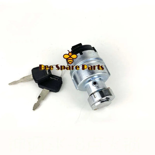 Ignition Switch with 2 Keys YN50S00002F1 YN50S00026F1 for New Holland Excavator E175B E215B E70 E80BMSR EH215 EH70-BeeSpareParts