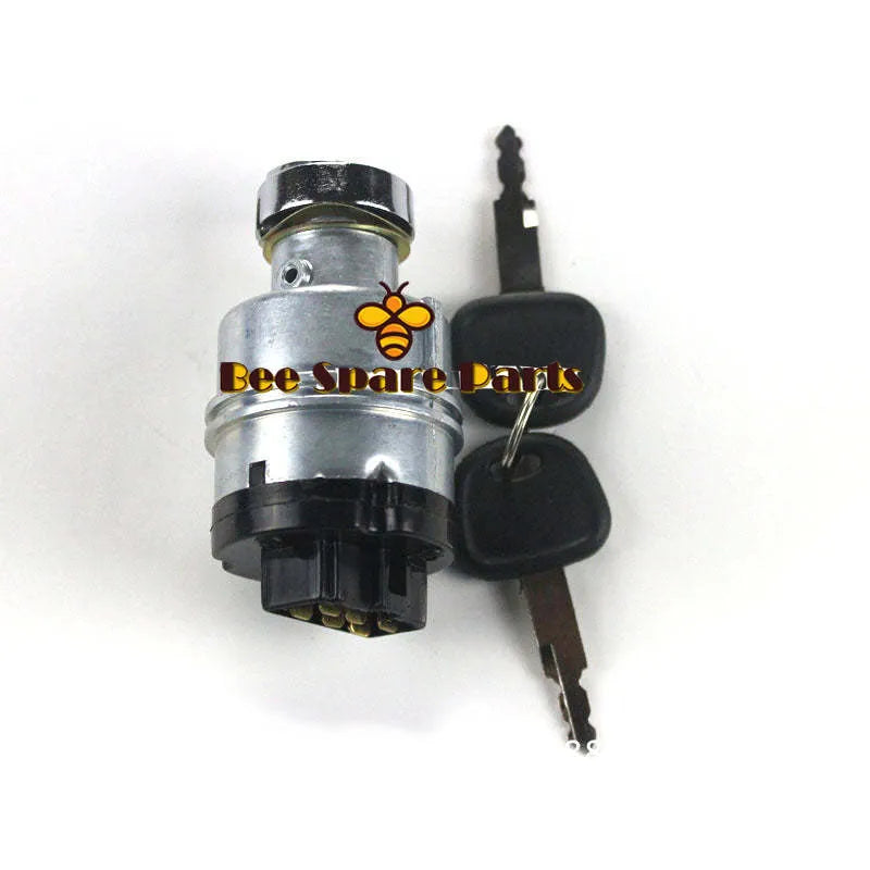 Ignition Switch With 2PCS Keys KHR3078 S450 for Sumitomo Excavator SH Series Case CX210B CX240B-BeeSpareParts