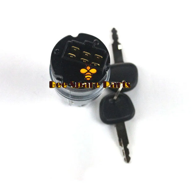 Ignition Switch With 2PCS Keys KHR3078 S450 for Sumitomo Excavator SH Series Case CX210B CX240B-BeeSpareParts