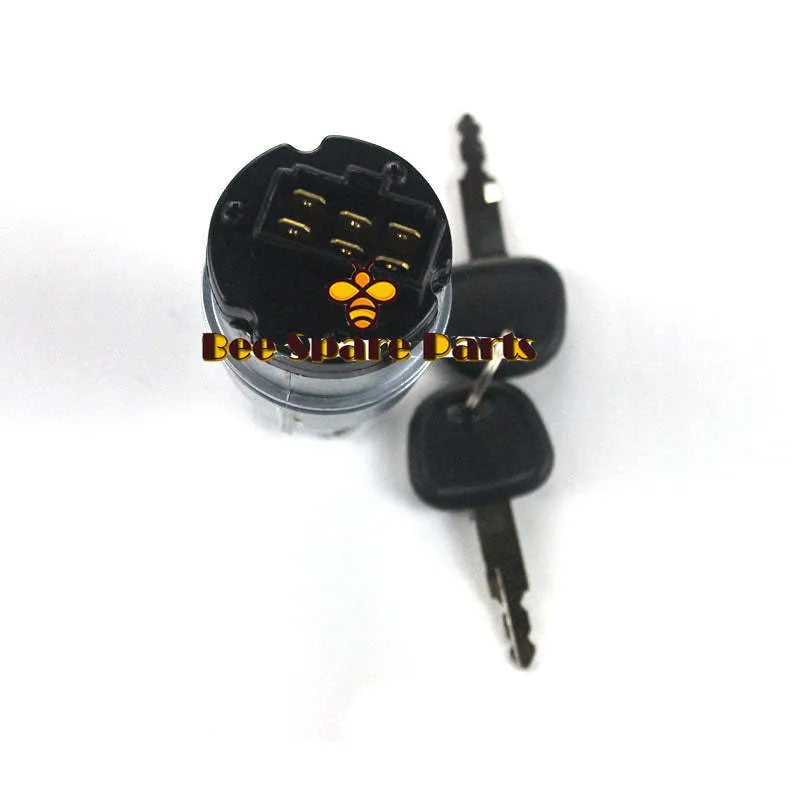 Ignition Switch With 2PCS Keys KHR3078 S450 for Sumitomo Excavator SH Series Case CX210B CX240B-BeeSpareParts