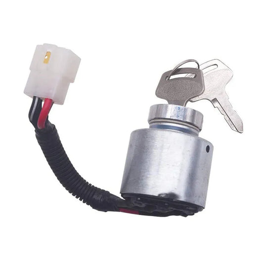 Ingition Switch Assy 16286-63602 for Kubota SM 03 05 Series Engine BX1500D BX1830D BX2200D BX2230D-Replacement Aftermarket Parts