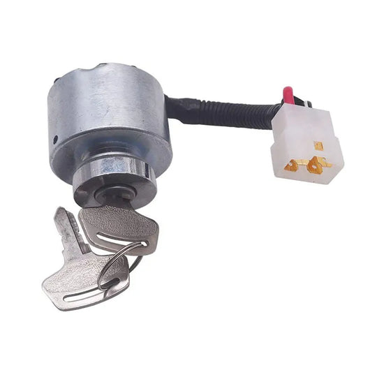 Ingition Switch Assy 16286-63602 for Kubota SM 03 05 Series Engine BX1500D BX1830D BX2200D BX2230D-Replacement Aftermarket Parts