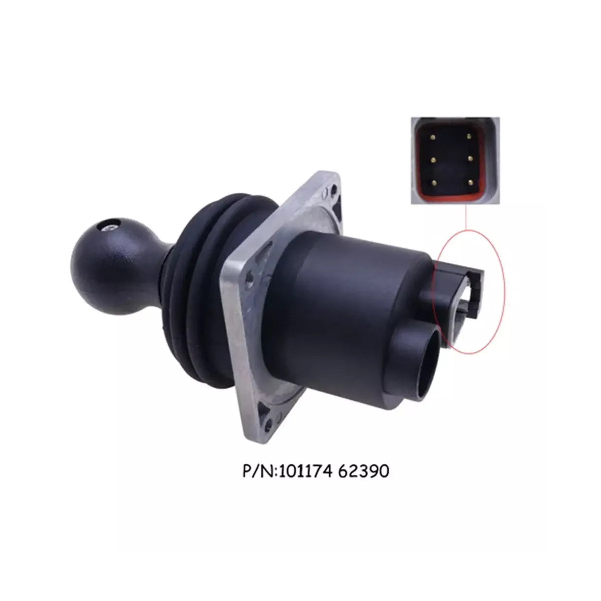 Joystick Controller Assy 62390GT 101174 101174GT with Harness Adapter 119613GT Used for Genie S-45 S-60 S-65 S-80 S-85-BeeSpareParts