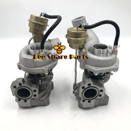 K04-025 k04-026 B5 A6 Quattro Turbo Tubocharger Pair for AUDI RS4 S4 2.7-BeeSpareParts