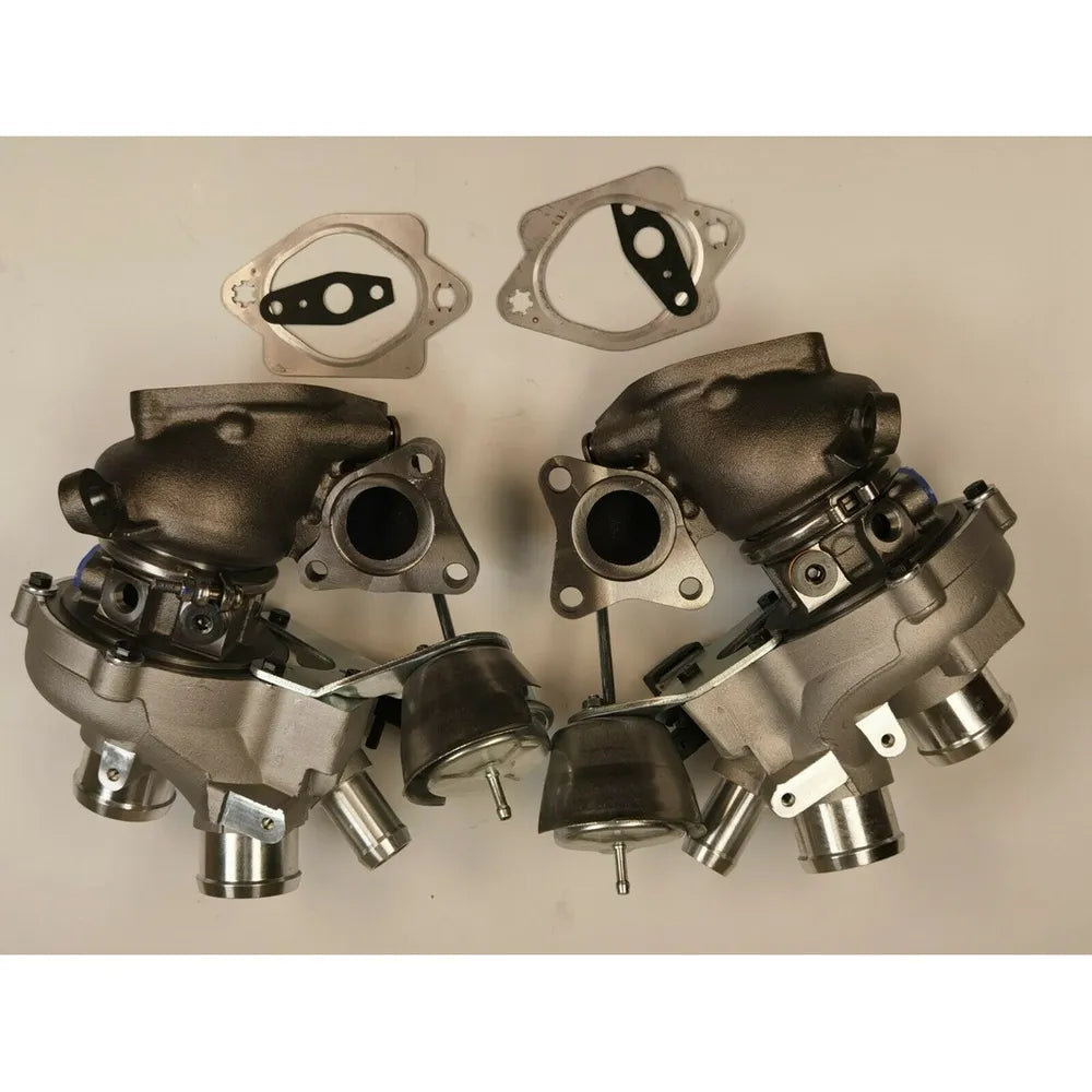 Left&Right TWO Billet Turbo Turbocharger for Ford F150 F-150 EcoBoost 3.5L 2011-2012-BeeSpareParts