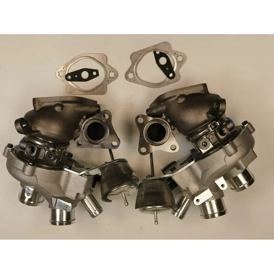 Left&Right TWO Billet Turbo Turbocharger for Ford F150 F-150 EcoBoost 3.5L 2011-2012-BeeSpareParts
