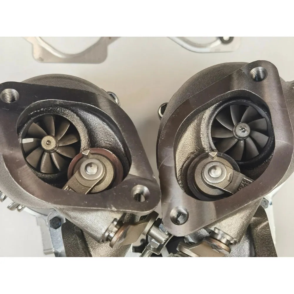 Left&Right TWO Billet Turbo Turbocharger for Ford F150 F-150 EcoBoost 3.5L 2011-2012-BeeSpareParts