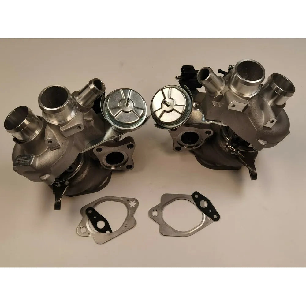 Left&Right TWO Billet Turbo Turbocharger for Ford F150 F-150 EcoBoost 3.5L 2011-2012-BeeSpareParts