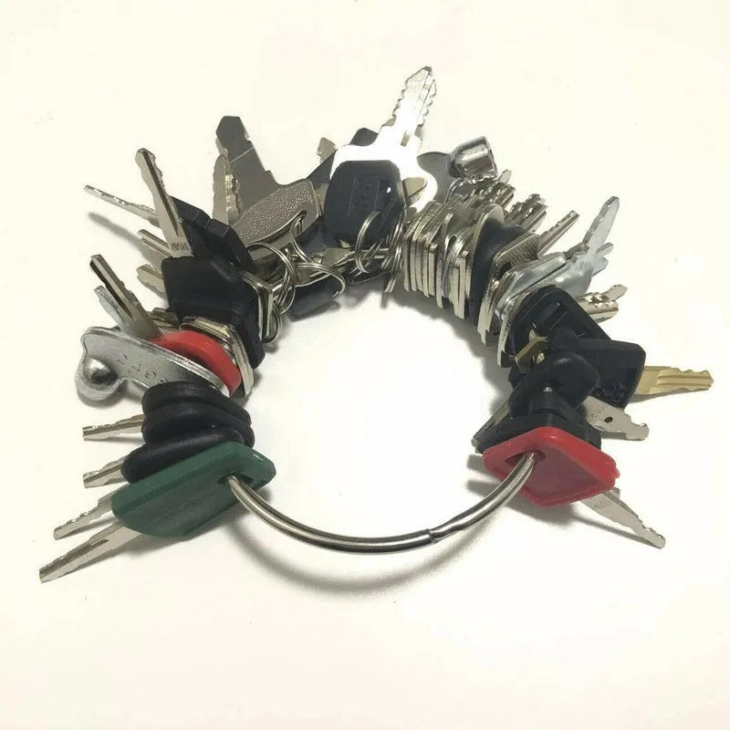 Lot of 49 Heavy Equipment Construction Ignition Key Fit For Kubota JCB Yanmar-BeeSpareParts