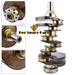 LR010297 Crankshaft for Land Rover Discovery Range Rover Sport 2.7L Engine 276DT-BeeSpareParts
