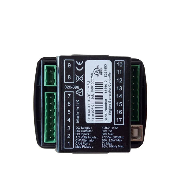 Manual and Auto Start Control Module (CAN) DSE3110-Replacement Aftermarket Parts