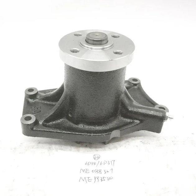 MITSUBISHI 6D31T 6D34T Water Pump ME088301 ME993520 for KOBELCO SK200-6 SK200-6E SK230-6 SK230-6E SK200-7-BeeSpareParts