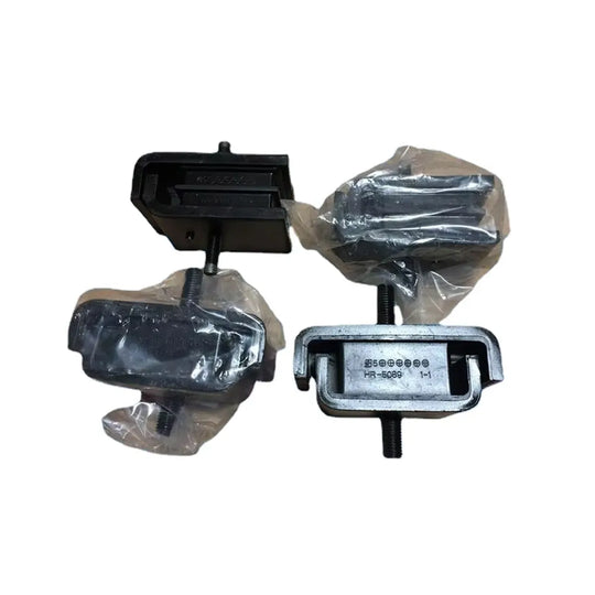 Mounting Rubber Cushion Set 4624866 & 4641027 for Isuzu Engine 4HK1 4JJ1 Hitachi Excavator ZX200-3 ZX210K-3 ZX220W-3 ZX240-3 ZX270-3-BeeSpareParts