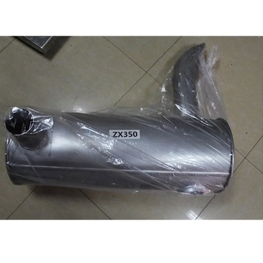 Muffler 4448415 for Hitachi Excavator ZAX330 ZAX330-3 ZAX350 ZAX360 ZAX370 Engine 6HK1-Replacement Aftermarket Parts