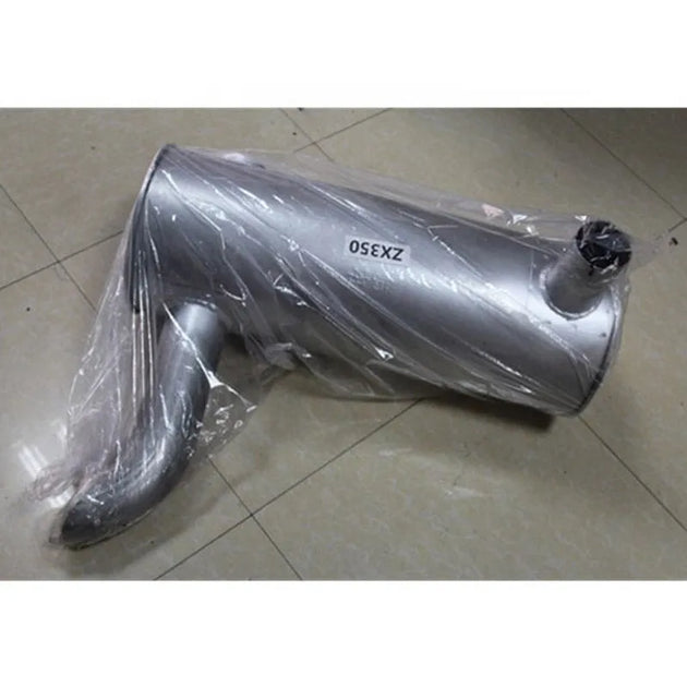 Muffler 4448415 for Hitachi Excavator ZAX330 ZAX330-3 ZAX350 ZAX360 ZAX370 Engine 6HK1-Replacement Aftermarket Parts