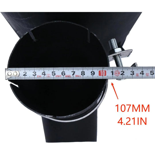 Muffler 4687844 4383156 AT218160 Compatible for John Deere Excavator 2054 2554 200CLC 230CLC 230LC 230LCR 270CLC 270LC Replacement-BeeSpareParts