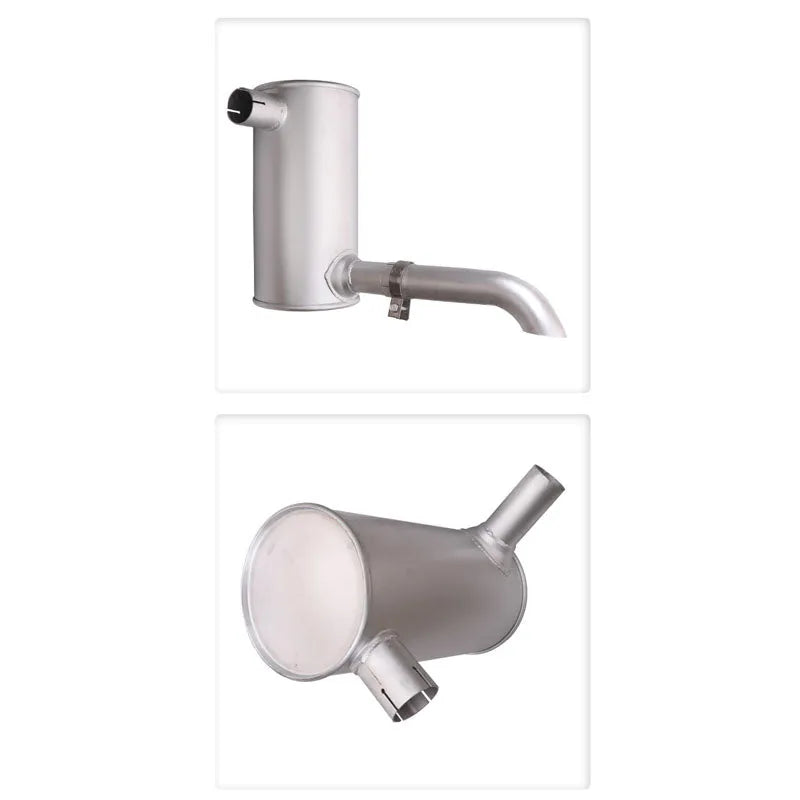 Muffler 6208-11-5210 For Komatsu Excavator PC130-7 PC138US-2 Engine SAA4D95LE-3-Replacement Aftermarket Parts