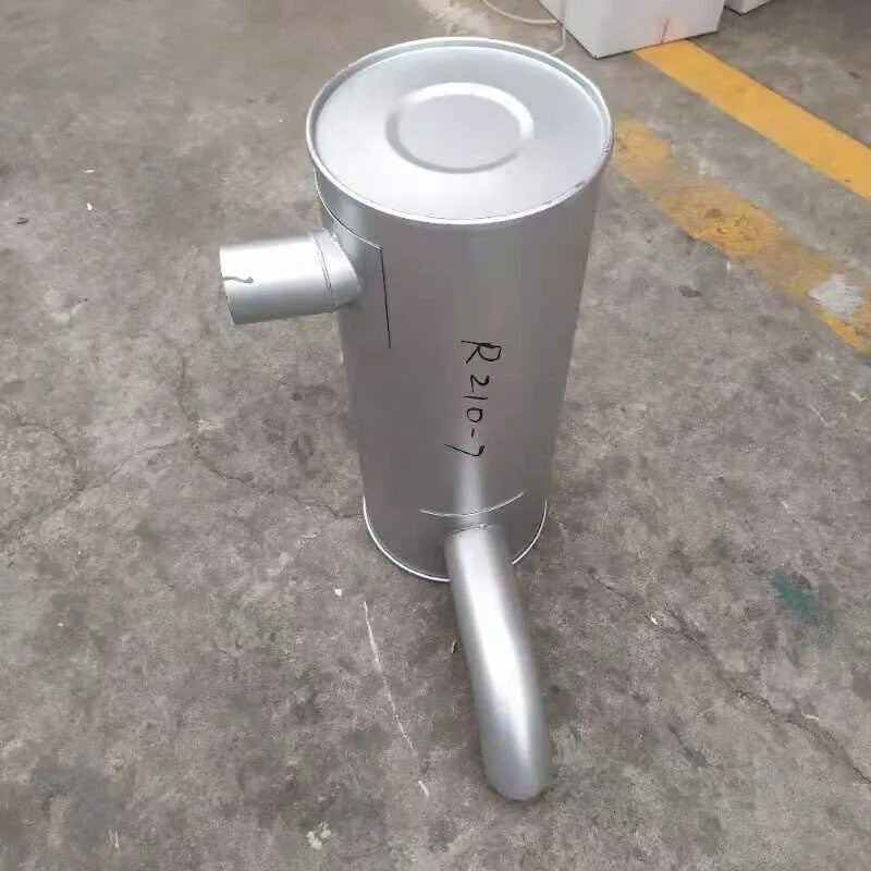 Muffler Silencer 11N6-33035 for Hyundai Excavator R210LC-7 R220LC-9S-Replacement Aftermarket Parts
