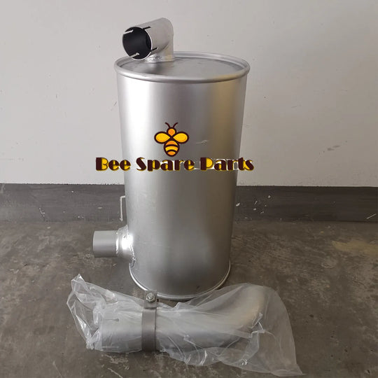 Muffler Silencer 4191187 for Hitachi EX120-1 EX150-1 Isuzu Engine 4BD1-Replacement Aftermarket Parts