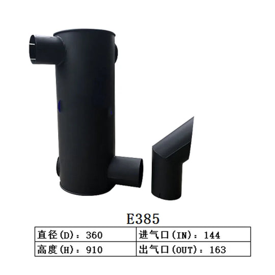 Muffler Silencer for Caterpillar CAT Excavator E385-Replacement Aftermarket Parts
