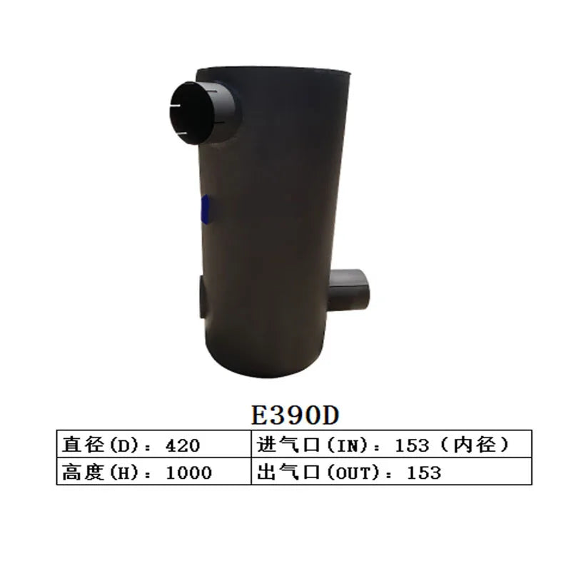 Muffler Silencer for Caterpillar Excavator E390D-Replacement Aftermarket Parts