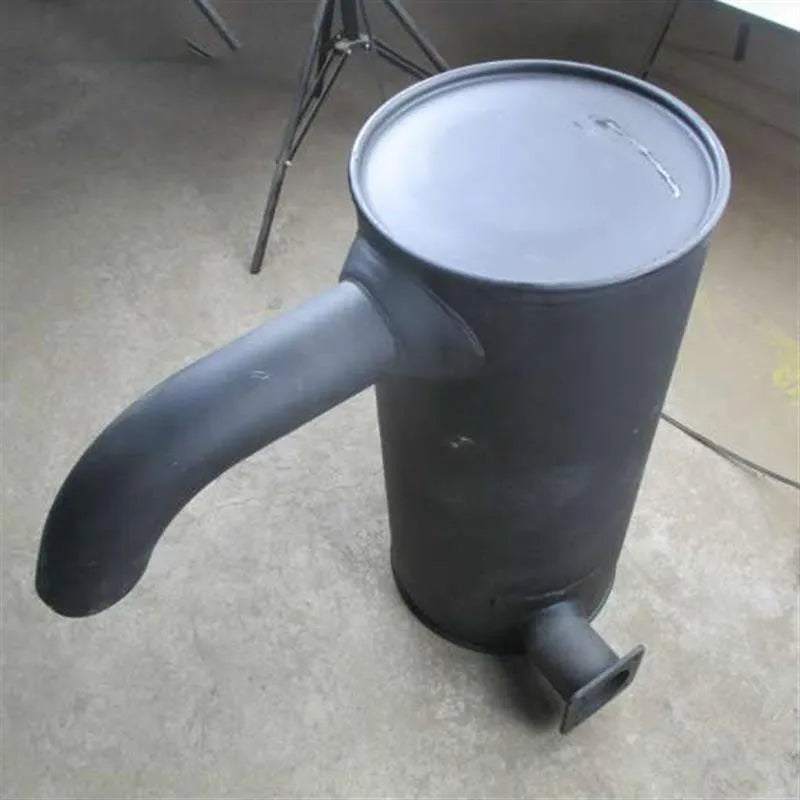 Muffler Silencer for Hyundai Excavator R200-5 Engine D6BT-Replacement Aftermarket Parts