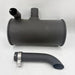 Muffler YT12P00003P1 For Kobelco 70SR 80MSR SK80CS New Holland EH70 EH80 E80 E70-BeeSpareParts