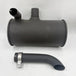 Muffler YT12P00003P1 For Kobelco 70SR 80MSR SK80CS New Holland EH70 EH80 E80 E70-BeeSpareParts