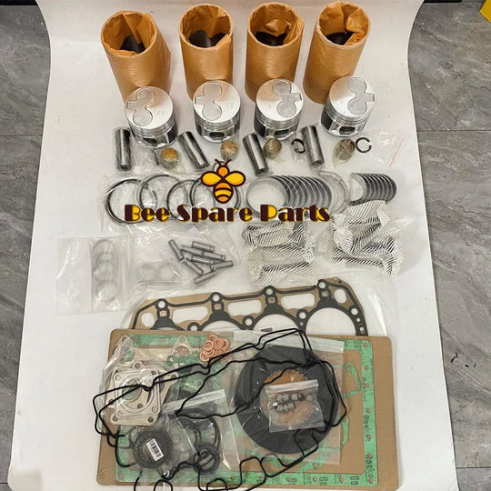 N844LT-D Overhaul Rebuild Kit for Case 410 SR175 SV185 Skid Steer DX55 Tractor-BeeSpareParts