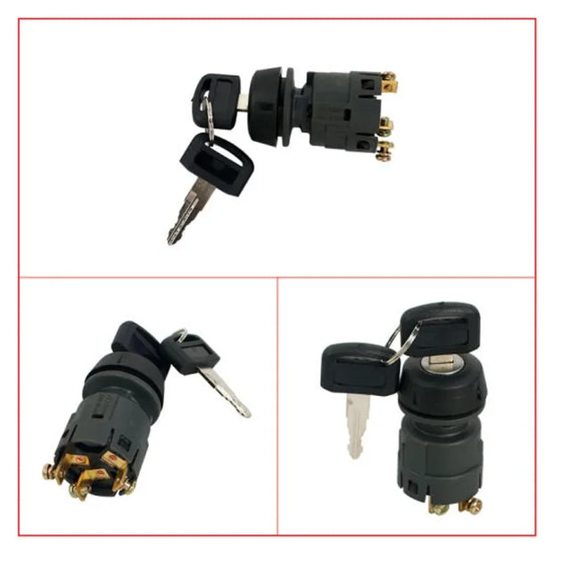 New 1pc 70001-33650 Ignition Switch Fit for Nichiyu FB10~30P-72/75 24300-44601-BeeSpareParts