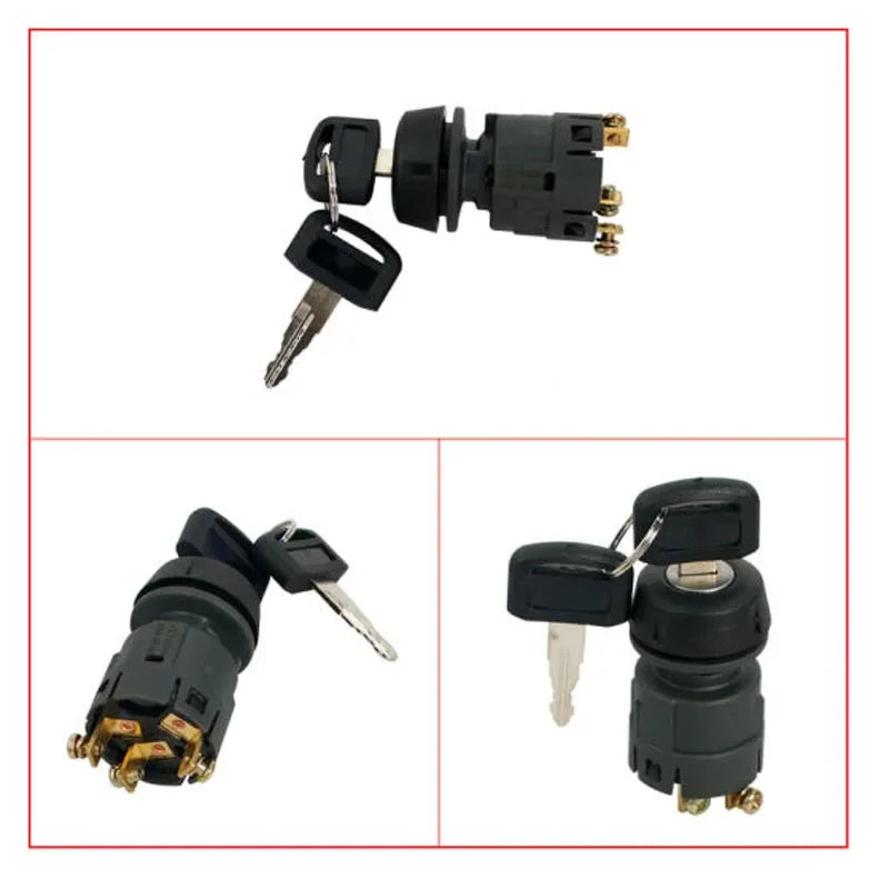 New 1pc 70001-33650 Ignition Switch Fit for Nichiyu FB10~30P-72/75 24300-44601-BeeSpareParts