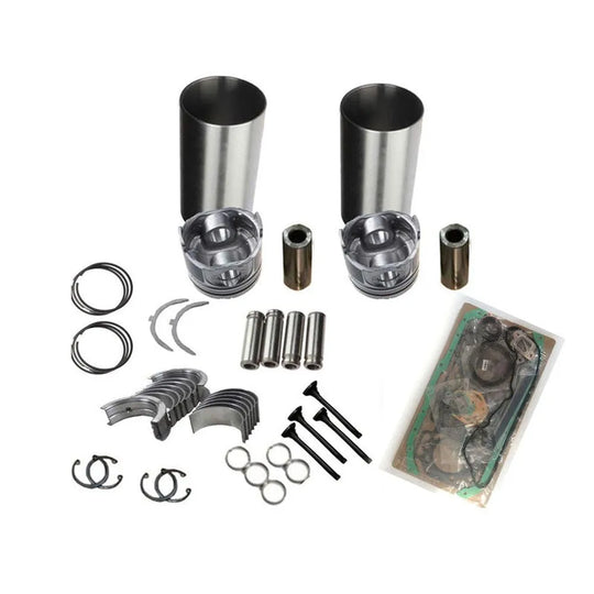 New 2TN66E 2TNE66 2TN66 Overhual Kit With Piston Rings Bearings Piston Rings Full Gasket Set Valve Liner Kit For Yanmar-BeeSpareParts