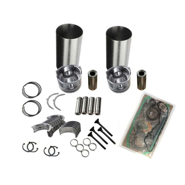 New 2TN66E 2TNE66 2TN66 Overhual Kit With Piston Rings Bearings Piston Rings Full Gasket Set Valve Liner Kit For Yanmar-BeeSpareParts