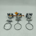 New 3 Sets STD Piston Kit With Ring 119717-22080 Fit For Yanmar 3TNV76 Engine 76MM-BeeSpareParts