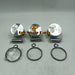 New 3 Sets STD Piston Kit With Ring 119717-22080 Fit For Yanmar 3TNV76 Engine 76MM-BeeSpareParts