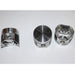New 3 Sets STD Piston Kit With Ring 121450-22020 Fit For Yanmar 3T72 Engine 72MM-BeeSpareParts