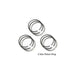 New 3 Sets STD Piston Kit With Ring 129100-22080 Fit For Yanmar 3TN78 Engine 78MM-BeeSpareParts
