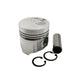 New 3 Sets STD Piston Kit With Ring 129901-22091 Fit For Yanmar 3TNA68 Engine 68MM-BeeSpareParts
