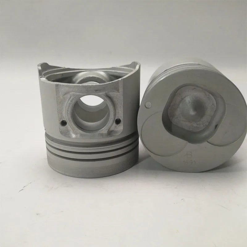 New 3 Sets STD Piston Kit With Ring 8-94375-196-1 Fit For Isuzu 3KR2 Engine 81MM-Replacement Aftermarket Parts