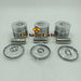 New 3 Sets STD Piston Kit With Ring 8-97176-891-0 Fit For Isuzu 3KC2 Engine 74MM-Replacement Aftermarket Parts