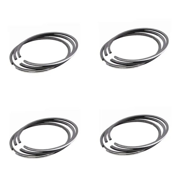 New 4 Sets Isuzu C240 Engine STD Piston Rings 3 Grooves-Replacement Aftermarket Parts