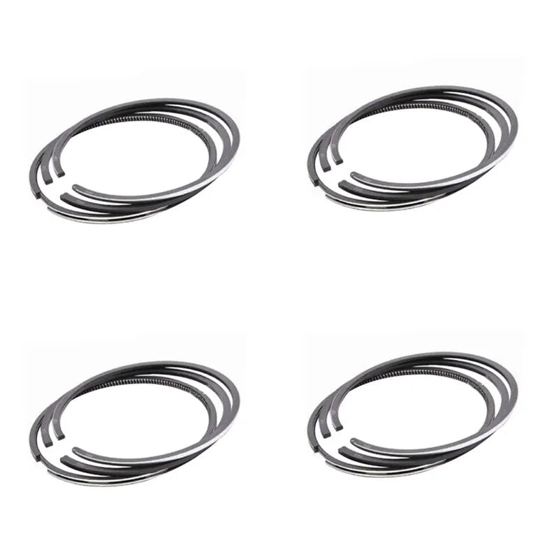 New 4 Sets STD ME997240 ME996566 Piston Ring set for MITSUBISHI 4D34 4D34T-BeeSpareParts