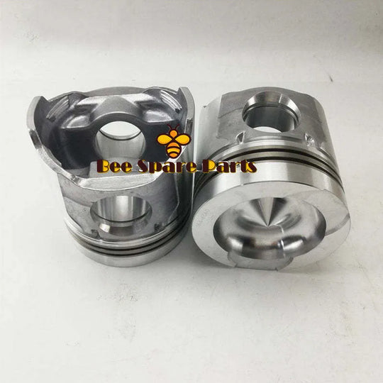 New 4 Sets STD Piston Kit 164-6560 Fit For Caterpillar 3304 Engine 120.65MM-Replacement Aftermarket Parts