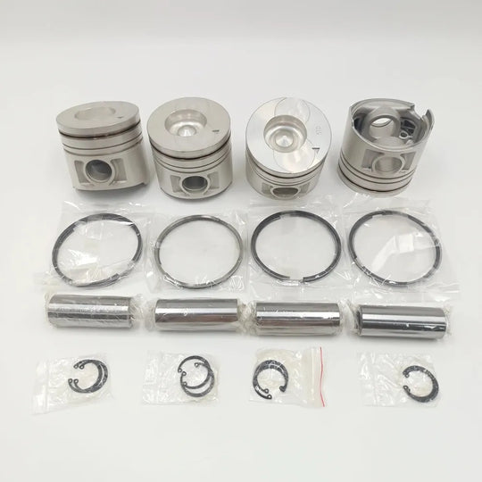 New 4 Sets STD Piston Kit With Ring 12010-54T00 Fit For Nissan BD30 Engine 96MM-Piston Kit-BeeSpareParts